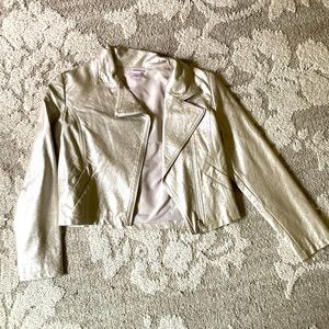👧🏻Girls 7/8 leather like jacket